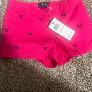 Girls Ralph Lauren Polo Chino Shorts